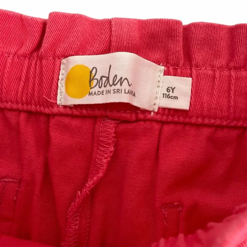 Mini Boden Pull On Shorts size 6